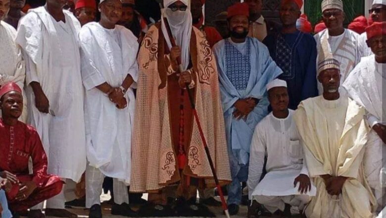 Hotuna:Tsohon Mataimakin gwamnan jihar Kano, Hafiz Abubakar ya kaiwa Sarki Muhammad Sanusi II ziyarar mubaya’a