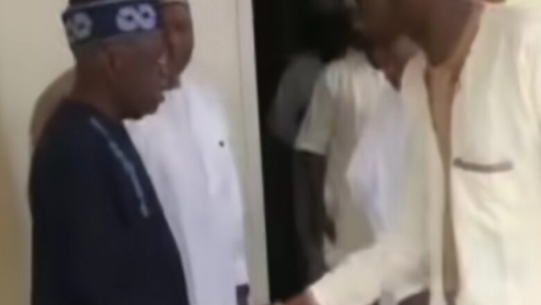 Kalli bidiyo:Ana Allah wadai da yanda “Dan Ganduje” ya gaisa da shugaban kasa Tinubu, wasu na cewa bashi da tarbiyya