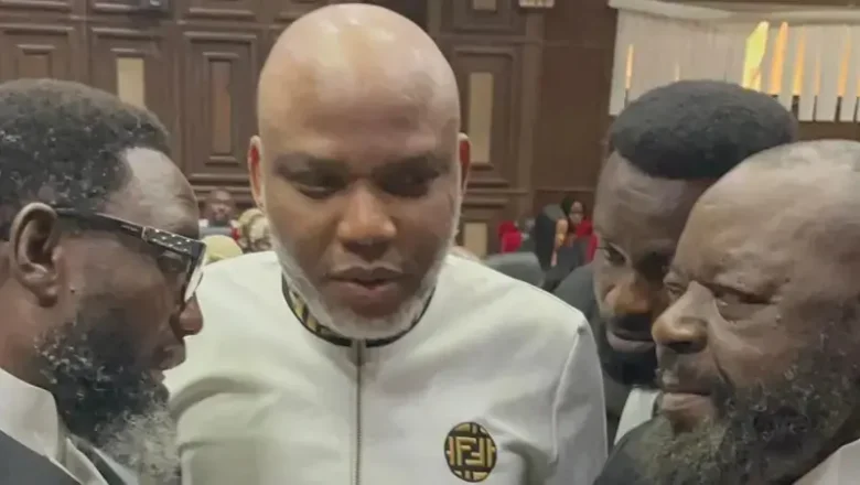 Nnamdi Kanu na duba yiwuwar yin sulhu da gwamnatin Najeriya