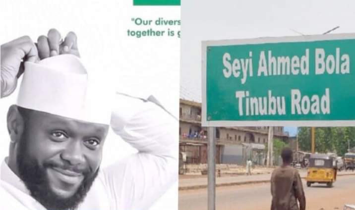 Jin dadin Mulkin Tinubu yasa Gwamnatin jihar Sokoto ta sakawa daya daga cikin Titunan jihar sunan dan shugaban kasa, Seyi Tinubu