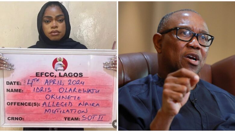 Ya kamata EFCC ta kyale Bobrisky ta koma kan ‘yan siyasa>>Inji Peter Obi