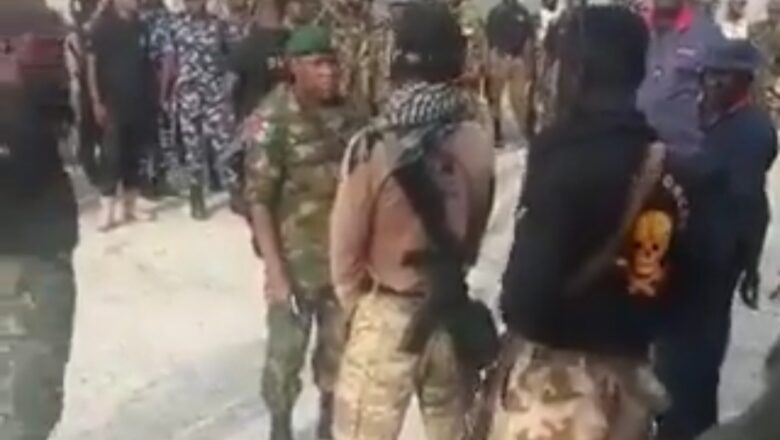 Bidiyo: Kalli Yanda Sojan Ruwa wanda matarsa taje Berekete Family akan an daureshi yaki bayar da Bindigar sa