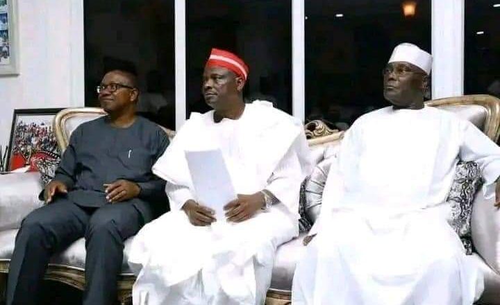 YANZU-YANZU: Atiku, Kwankwaso Da Peter Obi Sun Fara Tattaunawa Domin Hadewa Waje Daya Don Tunkarar Zaben 2027