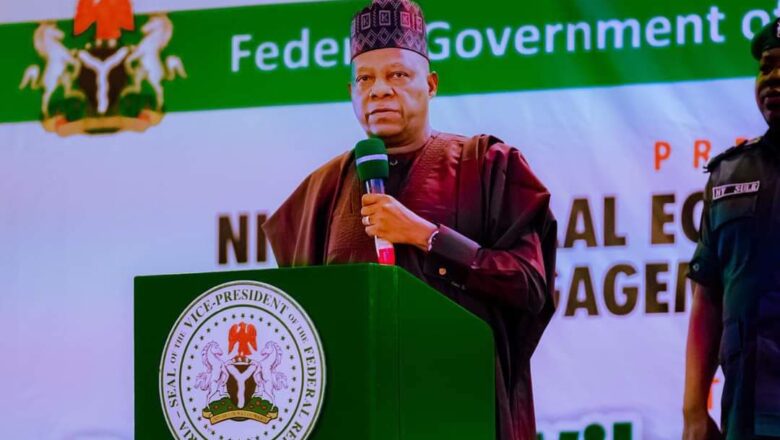 Najeriya Za ta Zama Jagorar Kasuwar Halal Ta Duniya Mai Jarin Dala Bilyan Dubu 7- Kashim Shettima