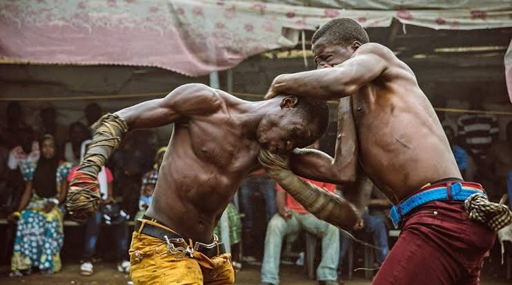 An naushi wani ya mùtù yayin da ya je rabon fada a jihar Adamawa