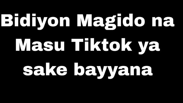 Wata Sabuwa: Kalli Bidiyon Wasu ‘yan Madigo dake tiktok ya bayyana