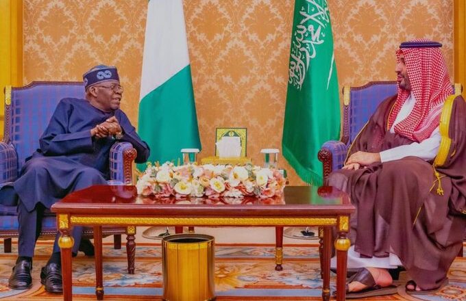 Kalli Hotuna: Shugaba Tinubu ya gana da yariman Saudiyya