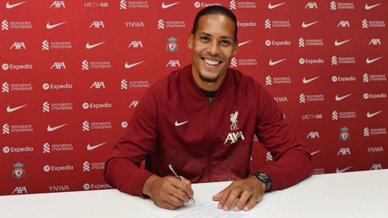 Ɗan bayan Liverpool Kuma dan ƙasar Netherlands, Virgil Van Dijk ya rattaba hannu a tsawaita kwantaragi na shekaru 2 a ƙungiyar