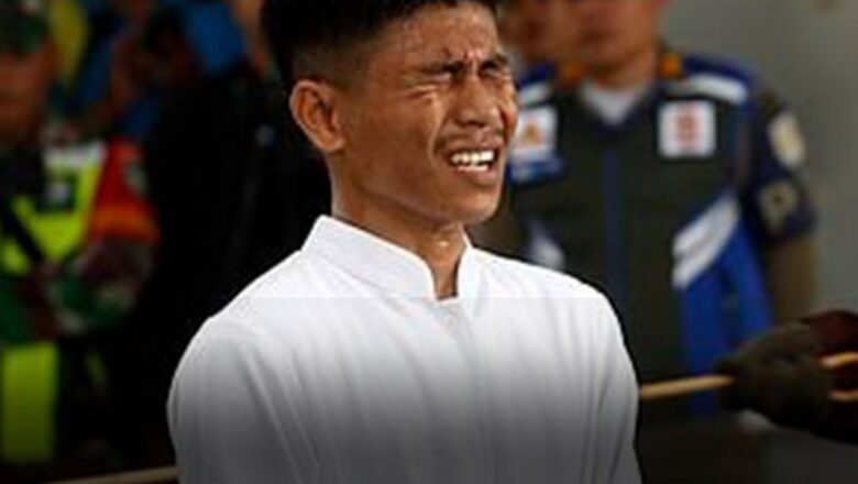 Kalli Hotunan yanda akawa wasu ‘yan luwadi da aka kama bulala 80 kowannensu a kasar Indonesia