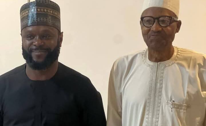 Dan Gidan shugaban kasa, Seyi Tinubu ya kaiwa Tsohon shugaban kasa, Muhammadu Buhari ziyara