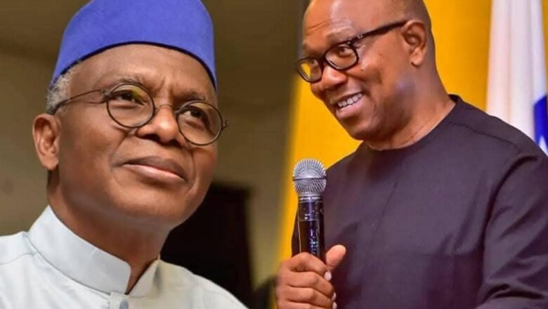 Karya ake mana, bamu ce muna goyon bayan Peter Obi da El-Rufai su yi takarar shugaban kasa a shekarar 2027 ba>>Inji Gwamnonin PDP