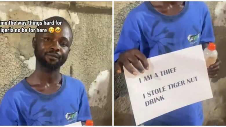 Kalli Bidiyo yanda aka wulakanta wani barawon Kunin Aya inda aka sashi yace shi barawo ne ya saci kunun aya