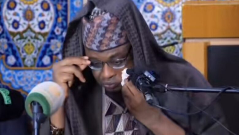 Kalli bidiyon yanda Sheikh Pantami ya fashe da kuka saboda shaukin son Annabi(SAW) yayin da yake wa’azi, lamarin ya jawo cece-kuce