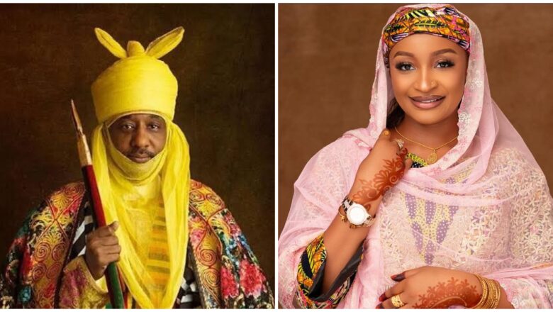 Naga kwarjini da Kasaita irin wadda ban taba gani ba bayan haduwa da Sarkin Kani, M. Sanusi II a filin jirgin sama>>Rahama Sadau
