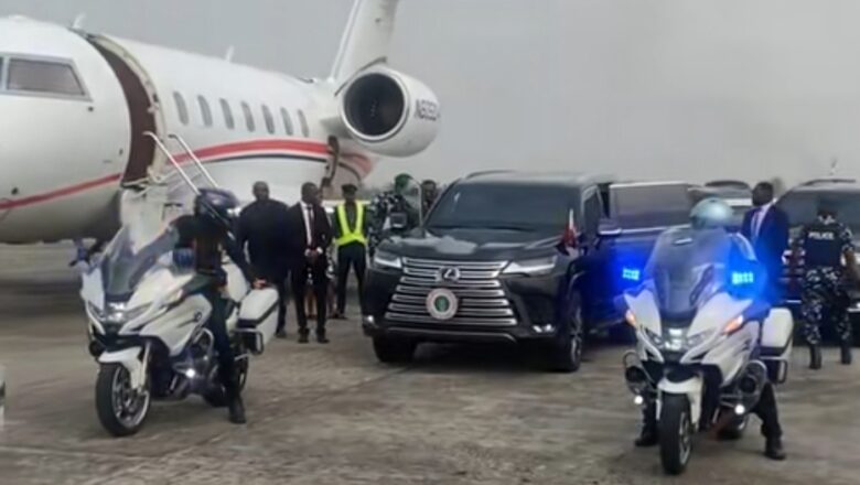 Kalli Bidiyon tawagar motocin Kakakin majalisa, Sanata Godswill Akpabio da suka dauki hankula