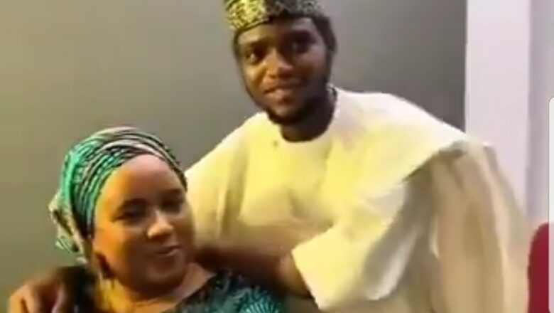 Kalli Bidiyo: Matashi ya dauki hankula bayan da yayi Wuf da Hajiya Babba