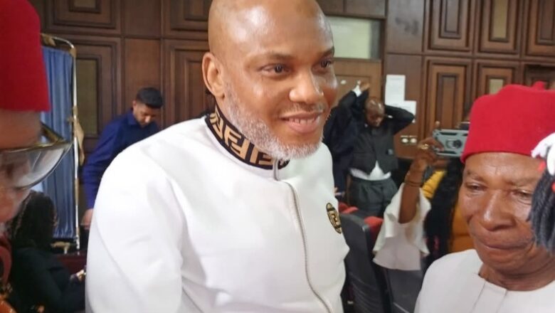 Kalli Bidiyo: Nnàmdì Kànù ya isa kotu dan ci gaba da shari’arsa