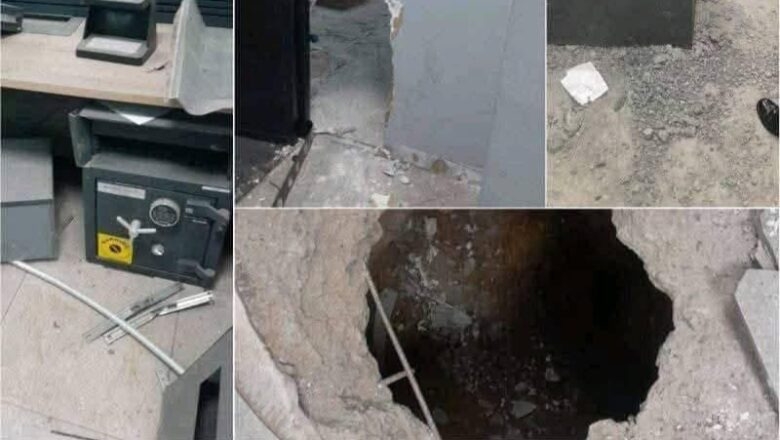 Kalli Yanda ‘yan Fàshì suka yi rami suka shiga bankin ta karkashin kasa suka saci makudan kudade