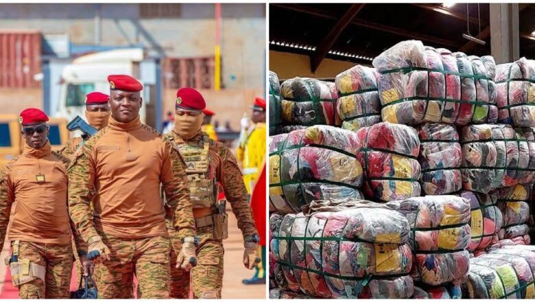 Kasar Burkina Faso ya dakatar da shigar mata da kayan Gwanjo daga kasar Amurka
