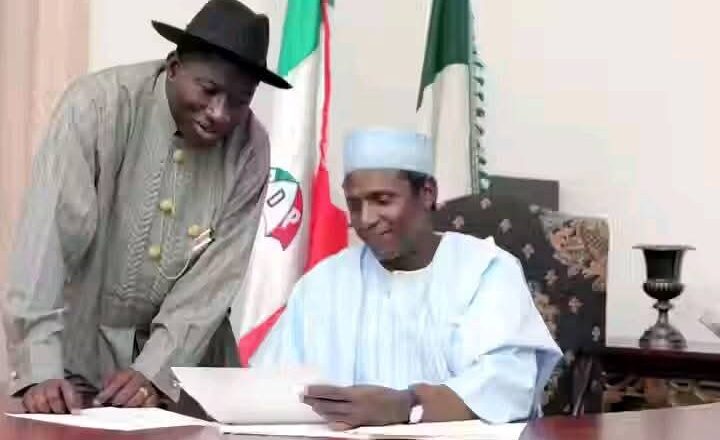 Goodluck Jonathan, da Bukola Saraki sun yiwa Tsohon Shugaban kasa, Marigayi Umar Musa ‘Yaradua addu’a