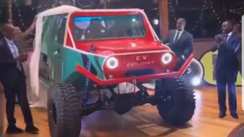 Kalli Bidiyo: Kasar Kenya ta kera Mota me amfani da wutar Lantarki