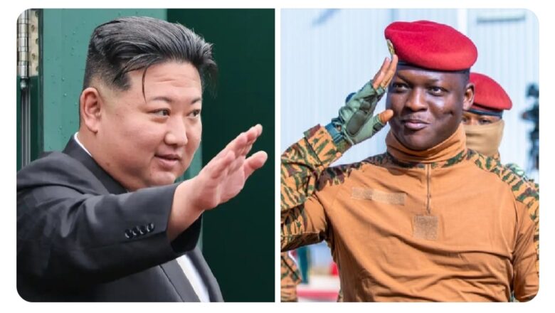 Shugaban kasar Korea ta Arewa ya aikewa da matashin shugaban kasar Burkina Faso, Ibrahim Traore da sojoji su bashi kariya bayan da aka yi yunkurin hambarar dashi