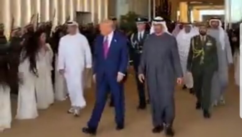 Saikace ba kasar Larabawa ya je ba: Kalli Bidiyon yanda matan larabawa suka tarbi shugaban kasar Amurka Donald Trump da shigar banza, babu Hijabi ba dan kwali a kansu da ya jawo cece-kuce