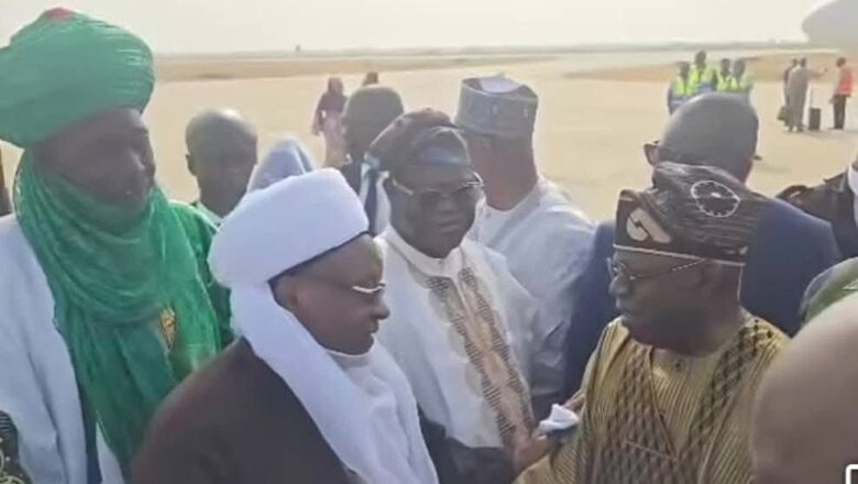 YANZU-YANZU: Shugaba Tinubu Ya Sauka A Jihar Katsina, Inda Ya Samu Kyakkyawar Tarba