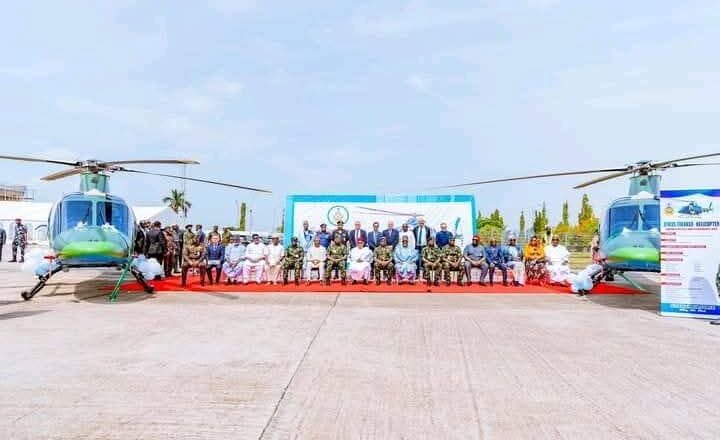 YANZU-YANZU: Shugaba Tinubu Ya Ƙaddamar Da Sabbin Jiragen Yaƙi Masu Saukar Angulu Samfurin Agusta A-109Power Attack