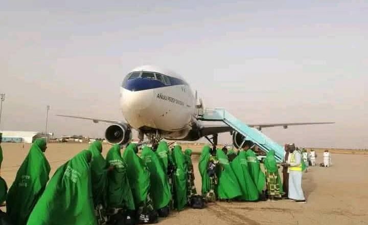 Hajji 2025: Rukunin Farko Na Maniyyatan Jihar Borno Sun Tashi Zuwa Ƙasa Mai Tsarki