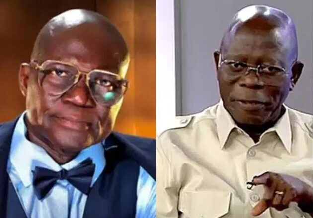 In ka cika Kwallon Shege ka fito mu yi dambe a bainar jama’a a ga wanene gwani ni da kai>>Oshiomhole ya gayawa Reuben Abati