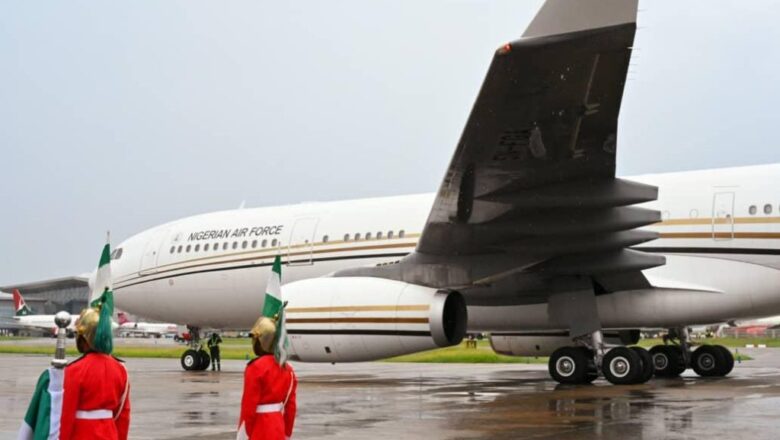 An garzaya da jirgin shugaban kasa, Bola Ahmad Tinubu zuwa kasar Afrika ta Kudu dan sake masa fenti da yi mai wasu sauran kwaskwarima