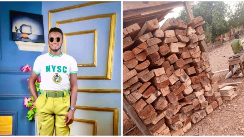 Bayan Fadi Tashi Na Tsawon Shekara Guda Yana Neman Aikin Gwamnati Ya Ki Samuwa, Daga Karshe Dai Matashin Ya Tattara Kwalin Karatuna A Gefe Ya Kama Kasuwa Afujajan, Inda Yake Siyar Da Katako Da Kusa A Yankin Gabasawa Dake Kano