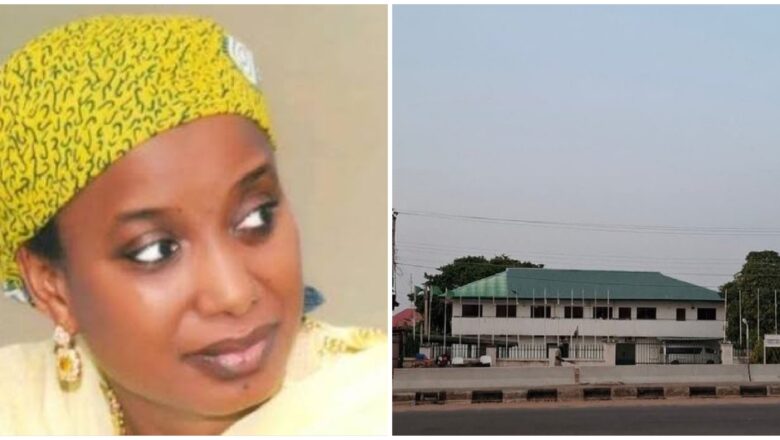 Ana rade-radin Sanata Binani ta sayi ginin da sakatariyar jam’iyyar APC take a jihar Adamawa ta basu sati daya su tashi su bata guri