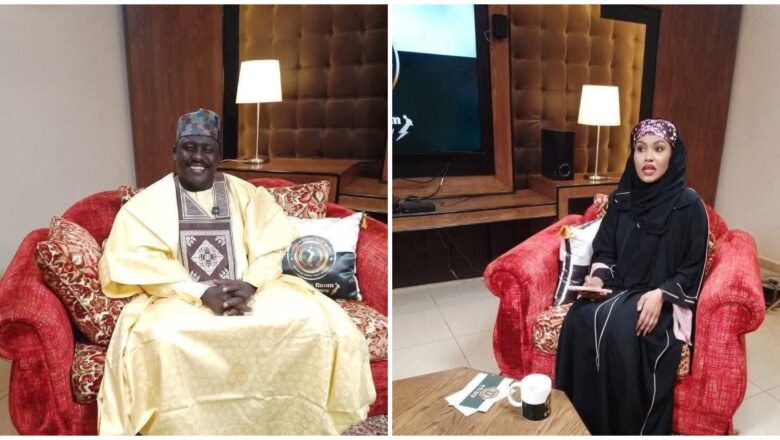 Hadiza Gabon Ta Gayyaci Ustaz Alqali Abubakar Salihu Zaria Cikin Shirin Gabon Room Talk Show