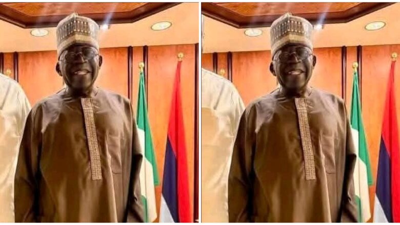 Wannan Hoton Na shugaba Tinubu ya dauki hankula inda mutane ke cewa ya kamata a hukunta Telan da ya masa wannan dinkin