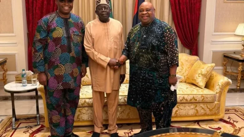 Gwamna Adeleke na Osun ya gana da Tinubu a Legas
