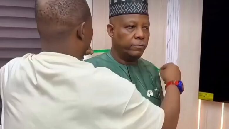 Bidiyon Telan mataimakin shugaban kasa, Kashim Shettima ya dauki hankula