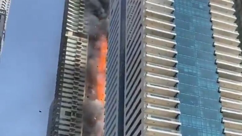 Bidiyon yanda Gobara ta tashi a Bene me hawa 67 a Dubai