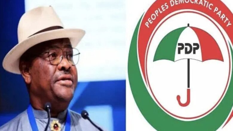 Ba zamu baiwa Atiku takarar shugaban kasa a 2027 ba, dan kudu zamu tsayar takarar shugaban kasa a PDP>>Inji Wike