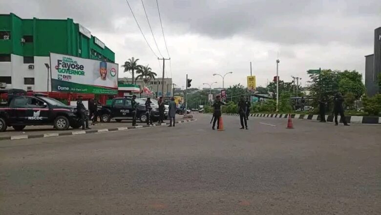 Jami’an Tsaro Sun Mamaye Hedikwatar Jam’iyyar PDP A Abuja