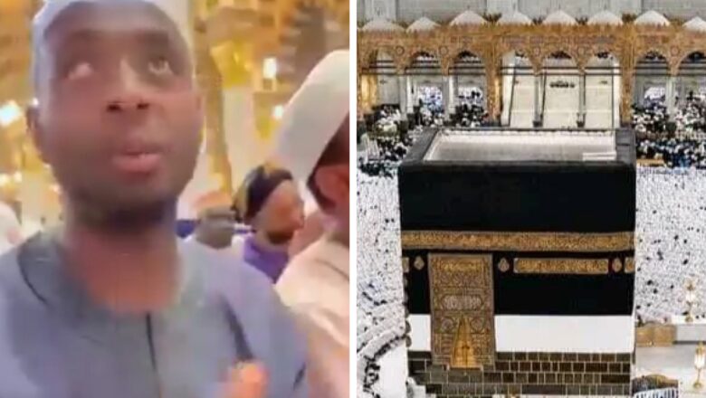 Bidiyon wani mahajjacin Najeriya na kiran Shehu a Kasar Saudiyya ya jawo cece-kuce