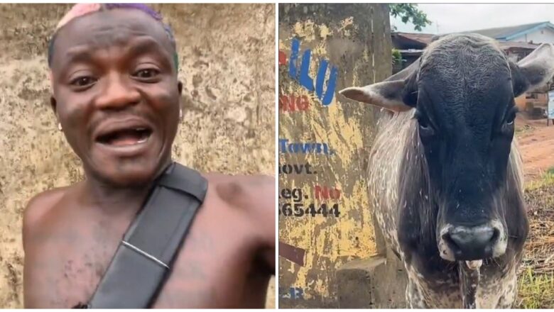 Kalli Bidiyon: Shahararren mawakin Najeriya, Portable ya nuna saniyar da zai yànkà da sallah