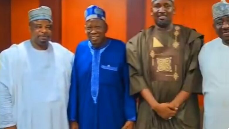 Kalli Bidiyon: Shima tsohon shugaban APC, Ganduje ya tafi Madina dan halartar jana’izar Dantata