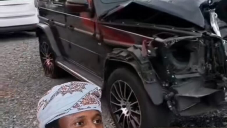 Kalli Bidiyo: Shin da Gaske G-Wagon din Nazir Sarkin Waka ta yi Hadari kamar yanda ake yayatawa? Ji bayani dalla-dalla