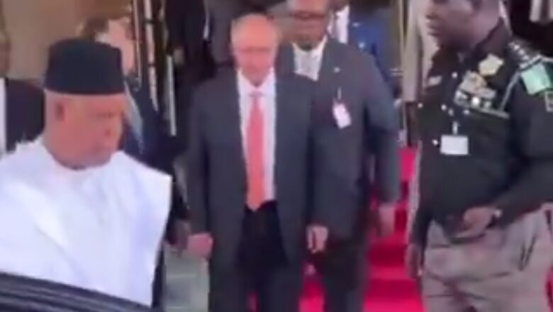 Kalli Bidiyo: Yanda Mataimakin shugaban kasa, Kashim Shettima ya budewa mataimakin shugaban kasar Brazil kofa, sai sukarsa ake na cewa ya zubarwa da kansa Daraja