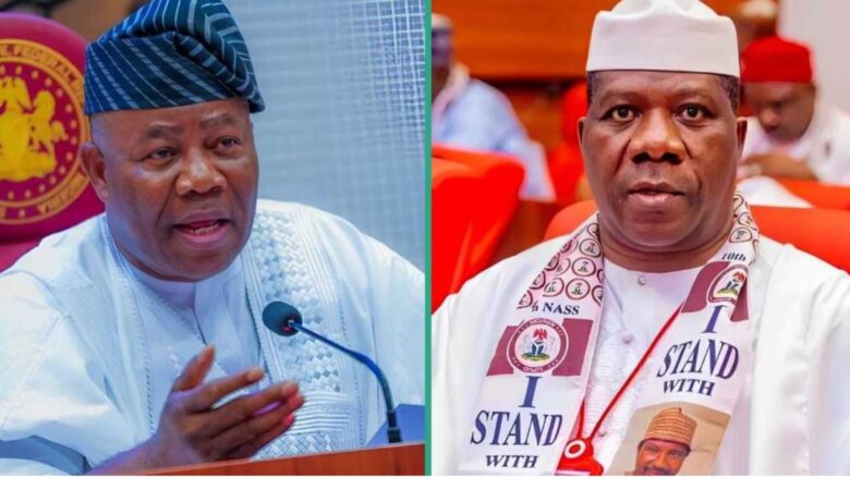 Da Duminsa: Ji yanda aka Yi cacar baki kiris ya rage a naushi juna tsakanin Godswill Akpabio da Sanata Opeyemi Bamidele a majalisar Dattijai