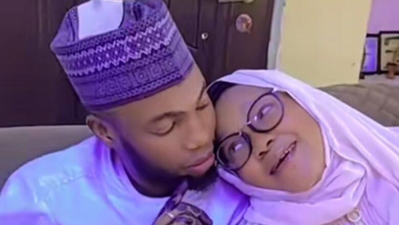 Kalli Bidiyon yanda Tauraruwar fina-finan Hausa, Rashida Mai Sa’a ke soyewa da mijinta