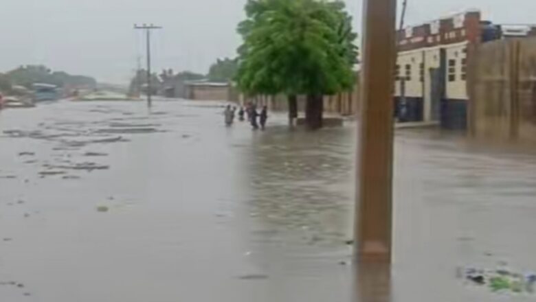 Kuma Dai: Kalli Bidiyon yanda Mamakon ruwan sama ya haifar da anbaliyya a Maiduguri