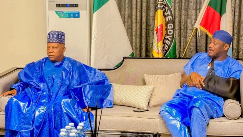 Hotuna: Mataimakin shugaban kasa, Kashim Shettima ya je duba Gwamnan Katsina